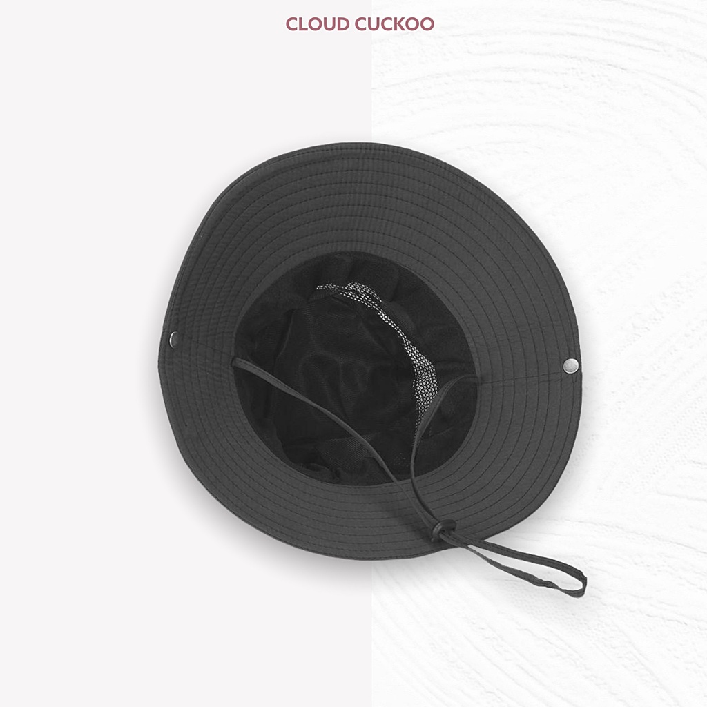 Mũ Bucket Ngư Dân Thêu Chữ Thoáng Khí Đầu Phù Hợp Đi Câu Cá Cắm Trại Camping Mùa Hè - Mã Số: MBK0608223