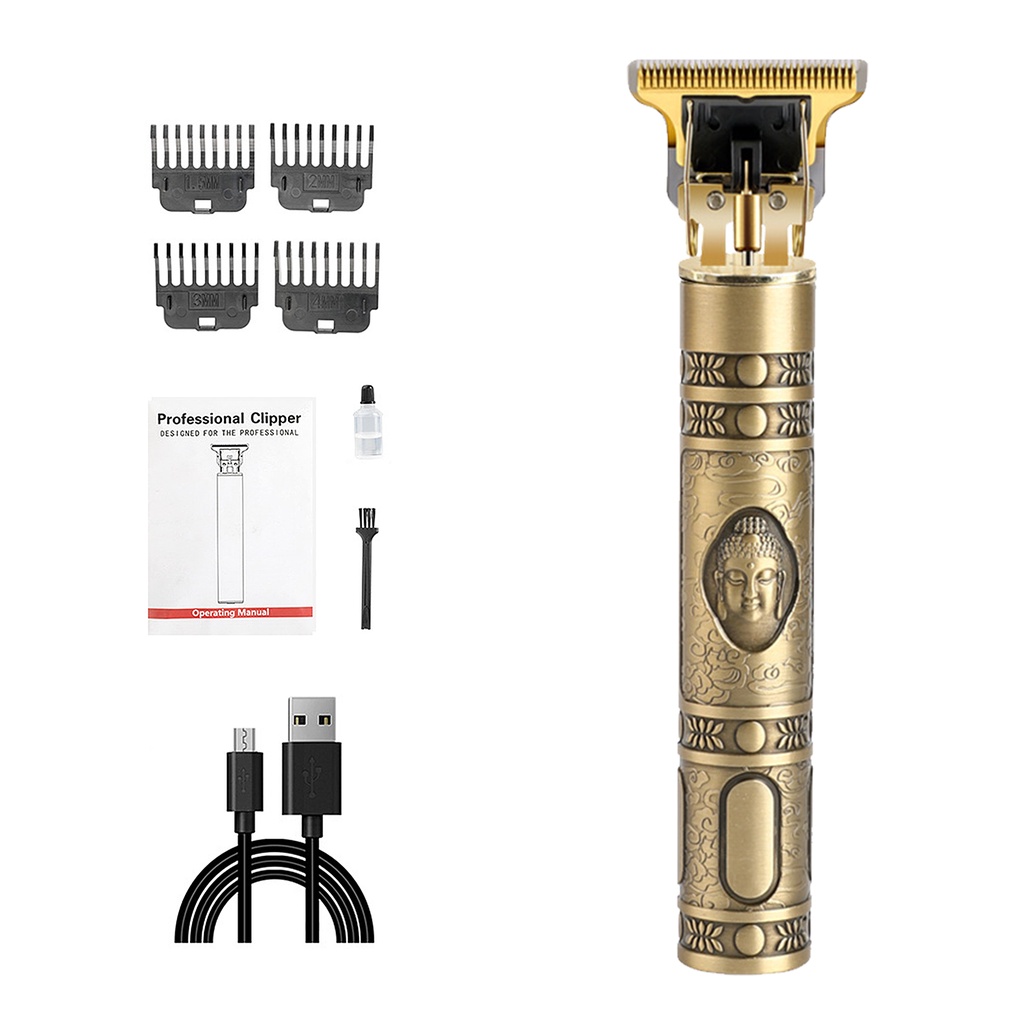 Tông đơ chấn viền -T9 Tông đơ cắt tóc tượng Phật,Tăng đơ cắt tóc cạo râu - Tông đơ cắt tóc gia đình cạo râu