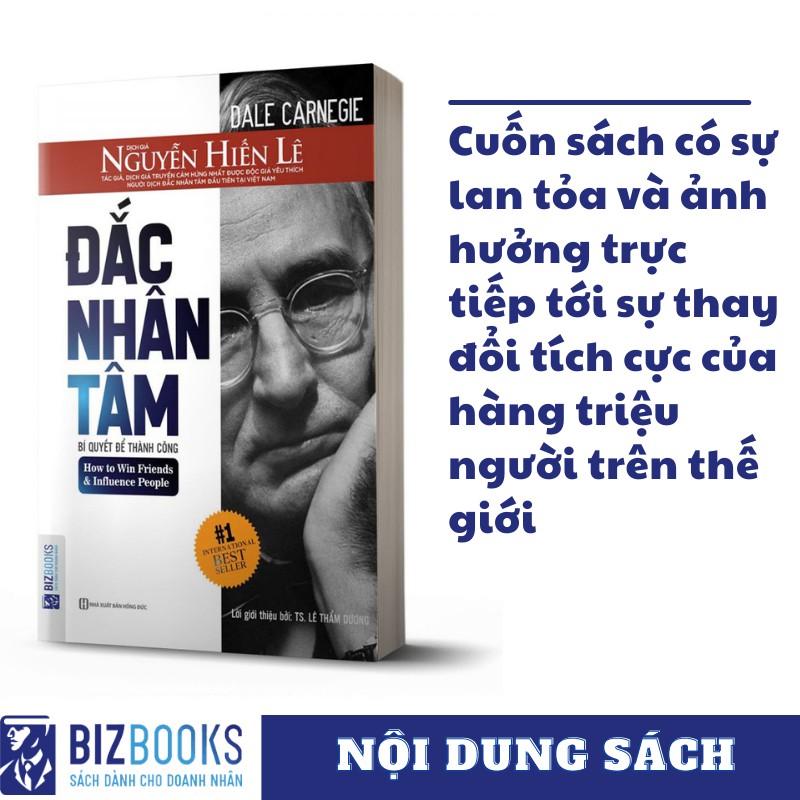 [Mã LIFE2410K giảm 10K đơn 20K] Sách - Đắc Nhân Tâm - Bí Quyết Để Thành Công | BigBuy360 - bigbuy360.vn