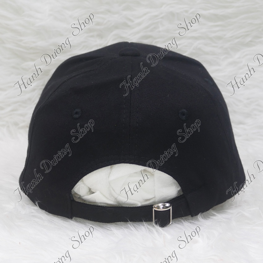 Mũ kết vải kaki thêu chữ khóa xịn phong cách thời trang phù hợp cả nam lẫn nư