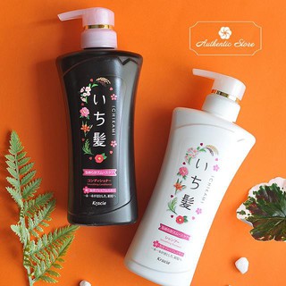 Bộ dầu gội - xả ichikami 480ml - nhật bản