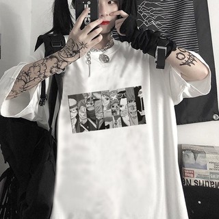 Áo thun, áo phông tay lỡ form rộng oversize anime hoạt hình ONEPIECE LUFFY M494 DH