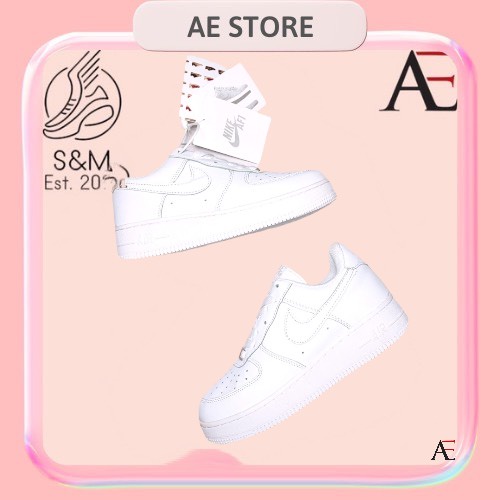 [More&More] Giày AF1 allwhite, af1 full trắng loại 1 bao chất lượng 𝗕𝗲𝘀𝘁 𝗤𝘂𝗮𝗹𝗶𝘁𝘆 MSN2871