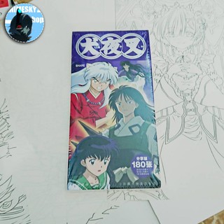 Postcard Khuyển Dạ Xoa-Inuyasha hộp 180 cái - Bưu thiếp Anime