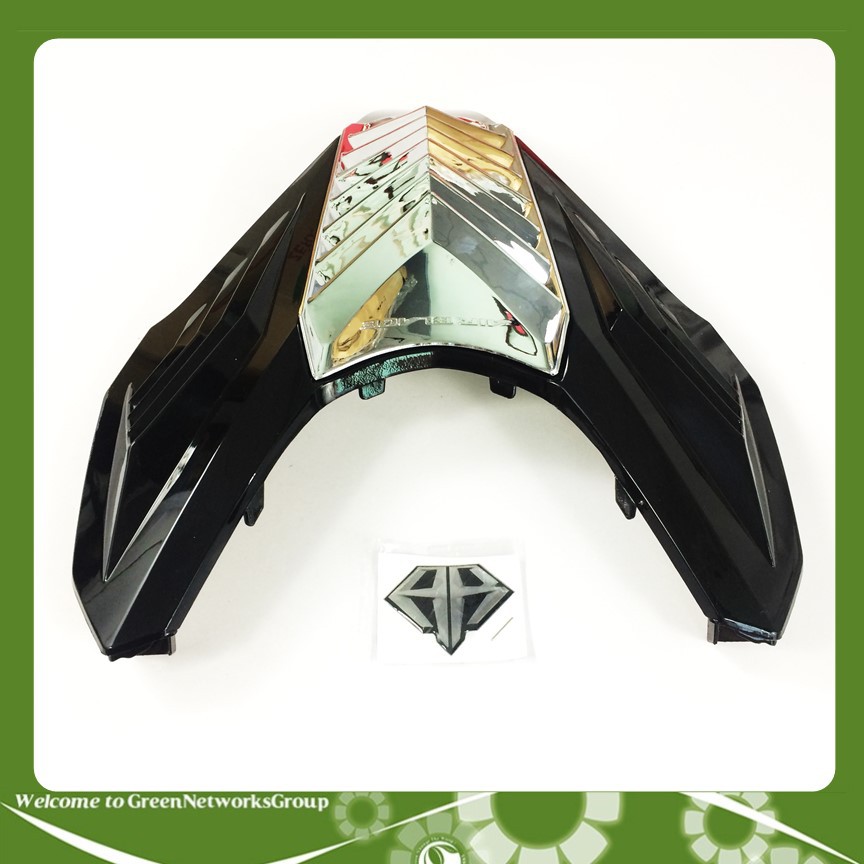 Mặt nạ Air Blade 2018 - 2019 Kiểu Mới Màu Đen Bóng Greenetworks