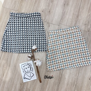 Set áo len chân váy dạ ( có bán rời)