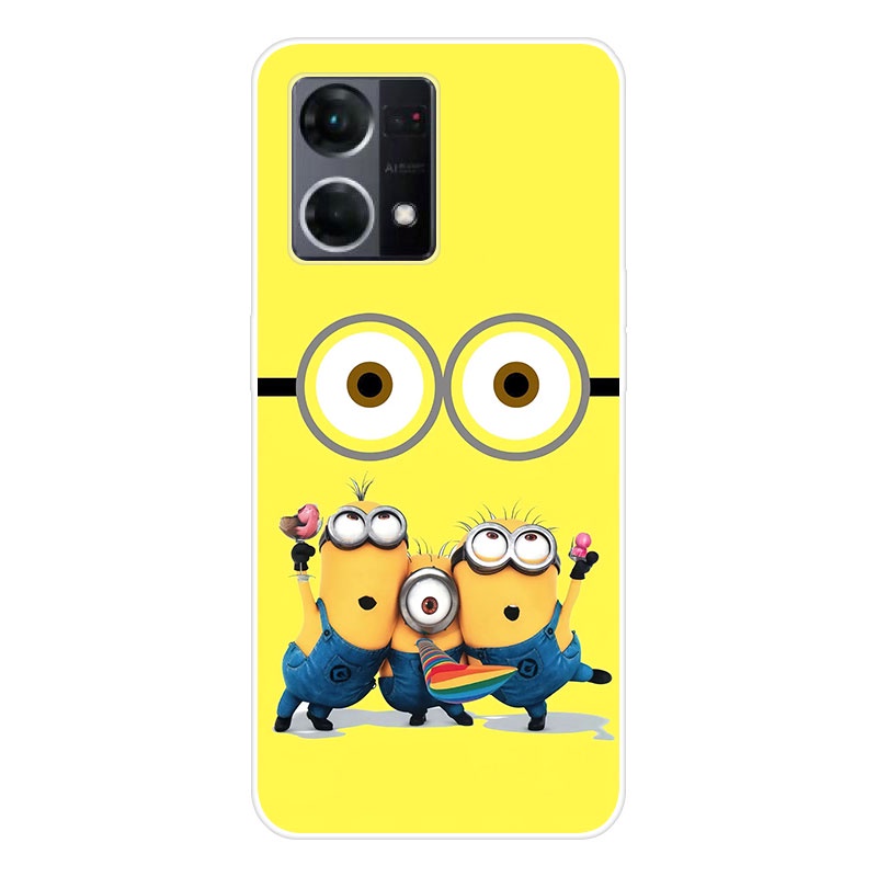 Ốp Điện Thoại TPU Dẻo Họa Tiết Hoạt Hình Dễ Thương Cho OPPO Reno8 4G OPPOReno8 4G