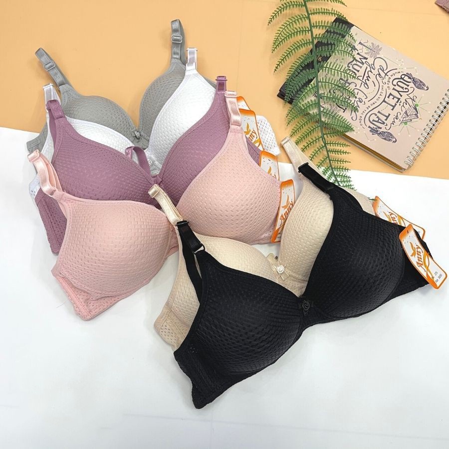 [Xả Kho] Áo lót đệm mỏng không gọng thông hơi co dãn nội y Thái Lan KIMCHIBIKINI AL027