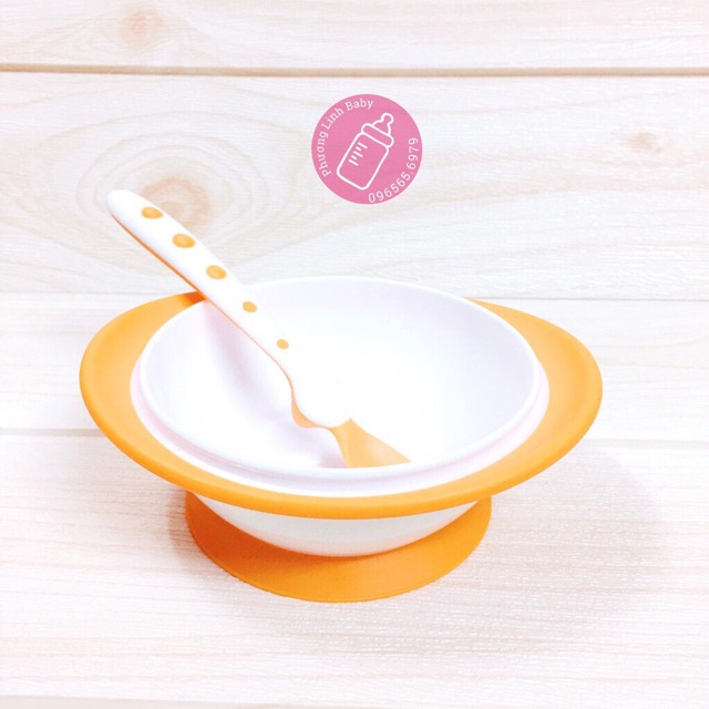 Bát ăn dặm chống đổ có nắp NUK