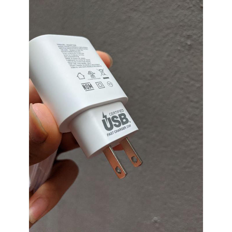 Sạc nhanh LG 18W, 25W cho V60,Wing,Velvet,V50,V50s,G8,G7,V40,..