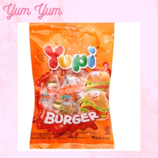 Kẹo Dẻo Hamburger YuPi Hương Vị Trái Cây