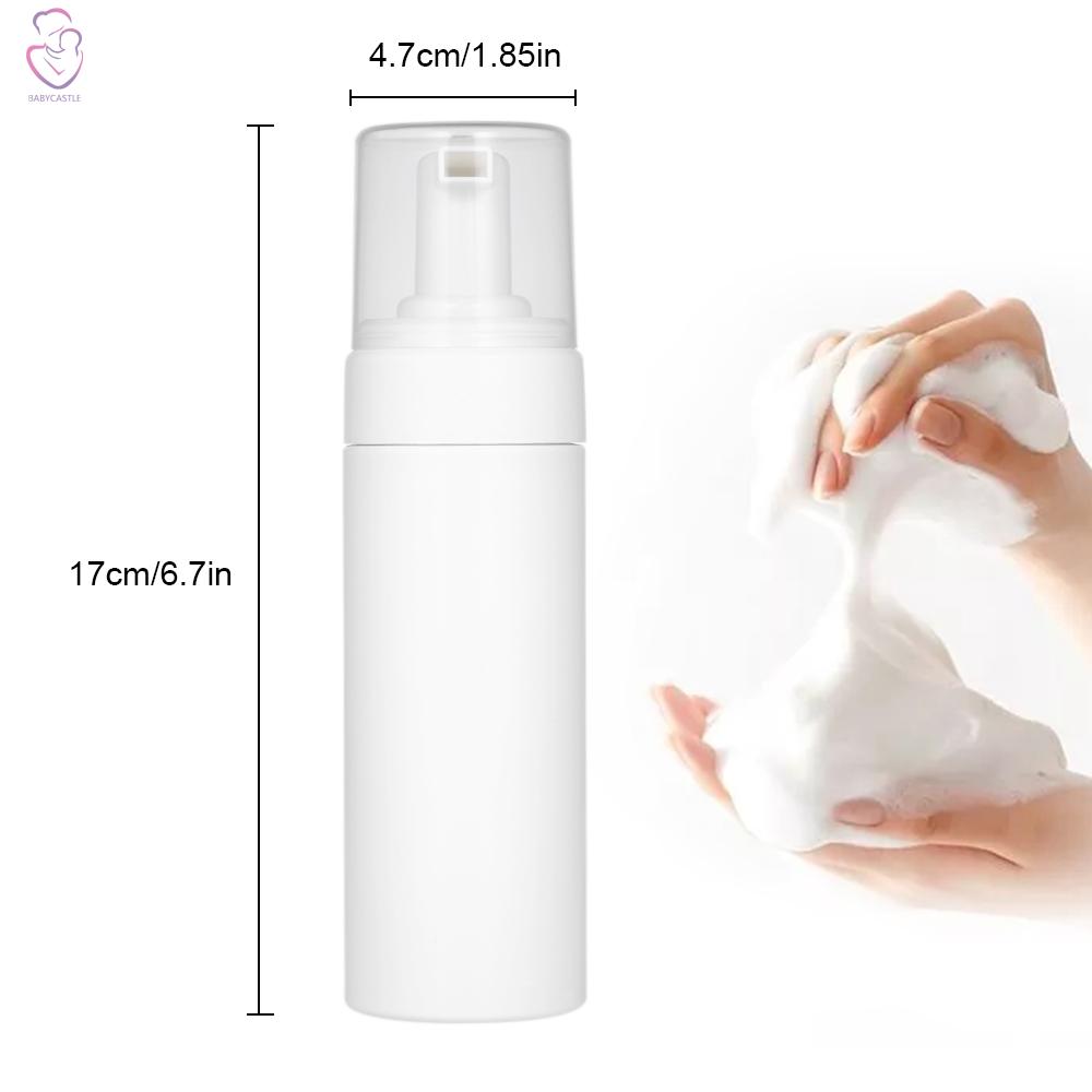 (Hàng Mới Về) 1 Lọ Nhựa Rỗng Đựng Xà Phòng Dung Tích 150ml (5.2Oz) Tiện Dụng Mang Theo Du Lịch