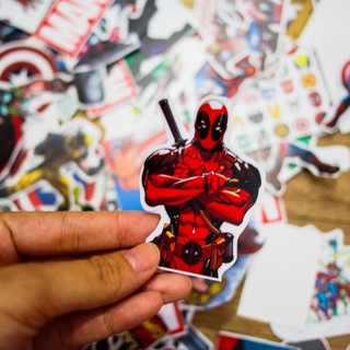 Set 100 Sticker hình dán - Marvel