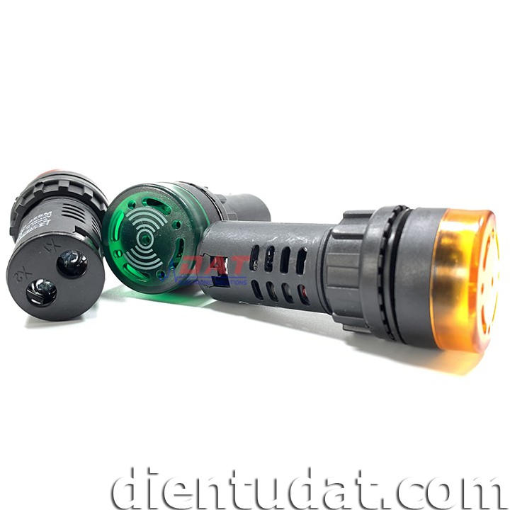 Đèn Báo Có Còi 12V AC DC AD16-22SM