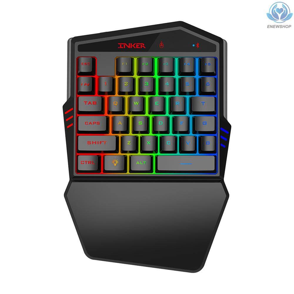 Bộ Bàn Phím Và Chuột Gaming Hxsj K99 35 Nút Bấm Và Đèn Led Cho Game Thủ