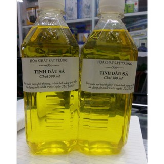 Tinh dầu sả chai 500ml)