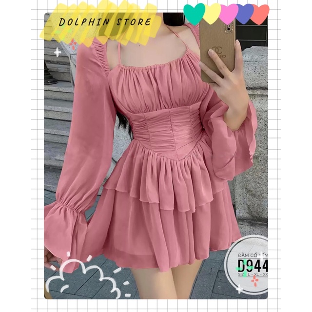 - Đầm tay dài bigsize - đầm ngắn bigsize - đầm cổ yếm bigsize - đầm tầng bigsize