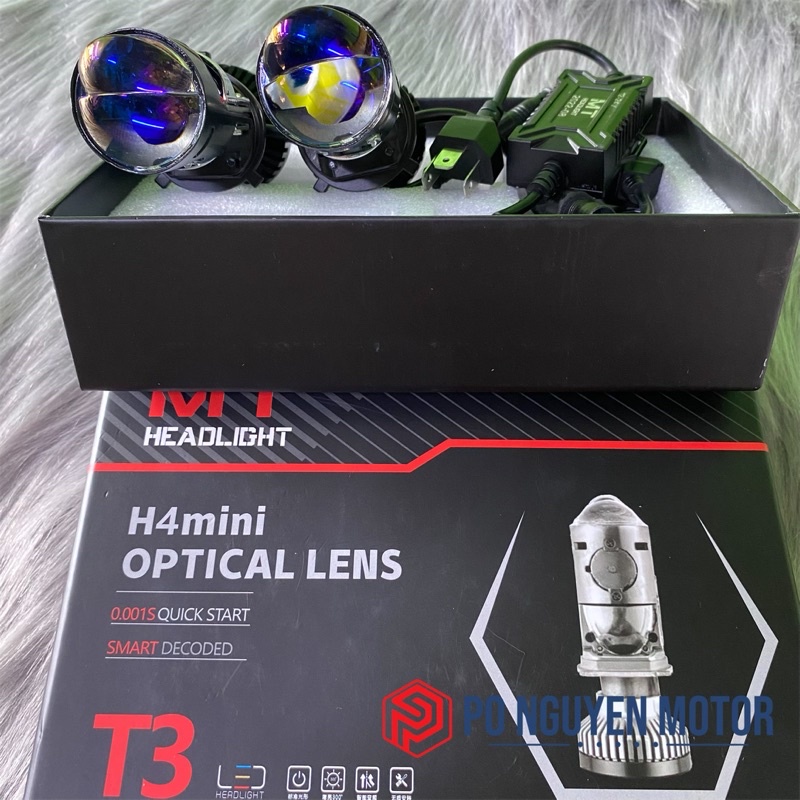 ĐÈN BI CẦU MINI T3 MT LIGHT CÓ TRỢ PHA VÀ MÀN CHẬP