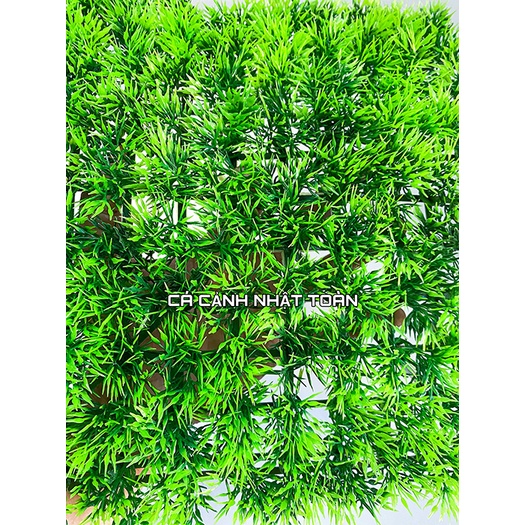 THẢM CỎ NHẬN TẠO MẪU 1 TRANG TRÍ HỒ CÁ LÓT NỀN HỒ CÁ 25X25CM