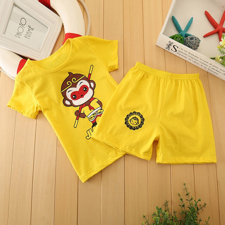 BỘ QUẦN ÁO CHO BÉ TRAI BÉ GÁI TÔN NGỘ KHÔNG