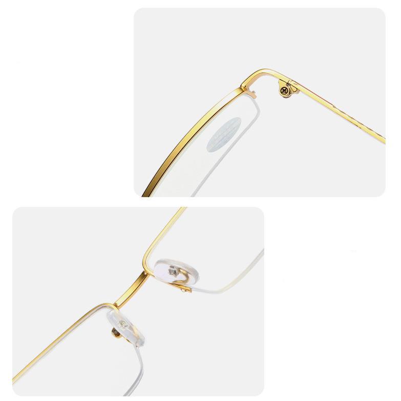 Kính đọc sách chống tia xanh mới gọng kim loại HD cho nam +1.00/+1.50/+2.00/+2.50/+3.00/+3.50/+4.00