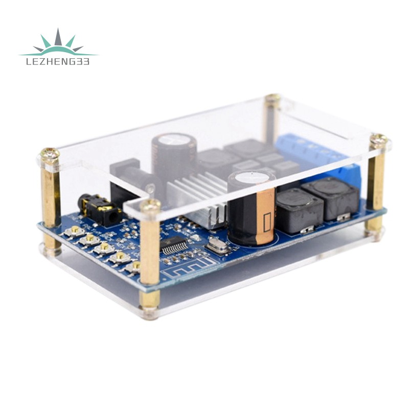 Bluetooth Digital Power Amplifier Board Stereo Dual Channel 50W+50W Audio Amplifier Board with Shell