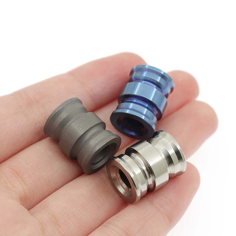 Cnedc 3 màu mặt dây chuyền hạt paracord hợp kim titan