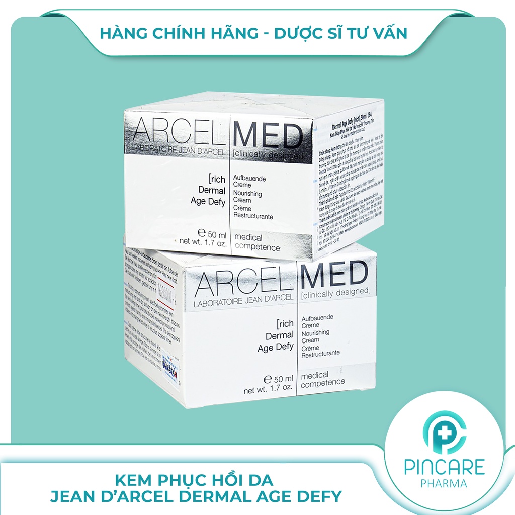 Kem dưỡng phục hồi da Jean D’arcel Dermal Age Defy (Rich) 50ml - Hàng chính hãng - Nhà thuốc PinCare