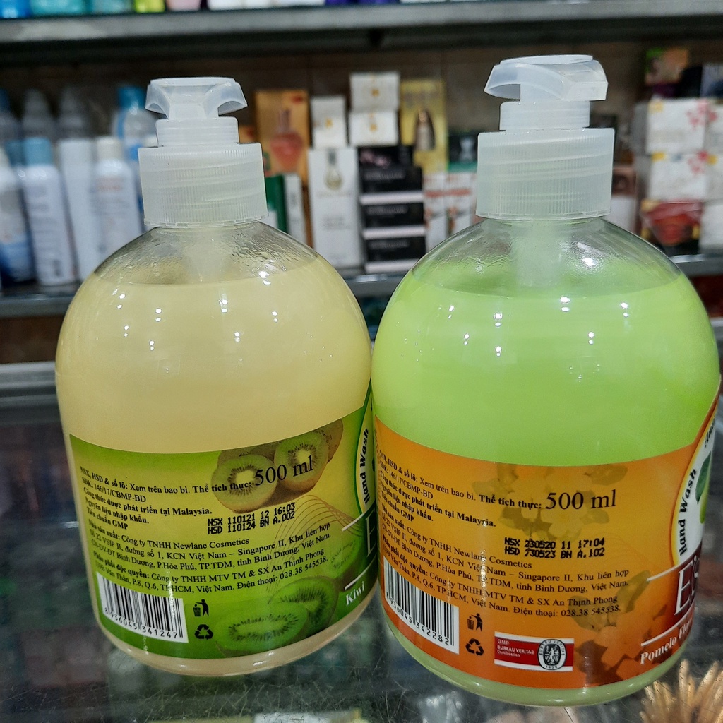 NƯỚC RỬA TAY E'SEIDO 500ML (HOA BƯỞI-KIWI)