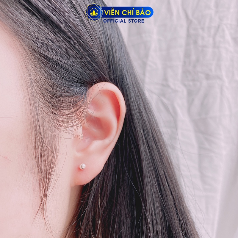 Set bông tai 5 món Trendy cá tính chất liệu bạc 925 thời trang phụ kiện trang sức Viễn Chí Bảo B400181x