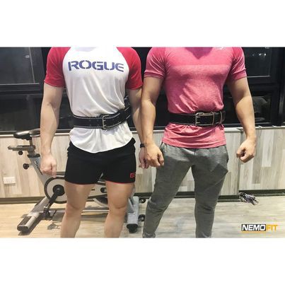 Đai lưng da bò cứng tập thể thao, gym của VALEO loại cứng, có đệm (Hàng chính hãng) ĐL-77
