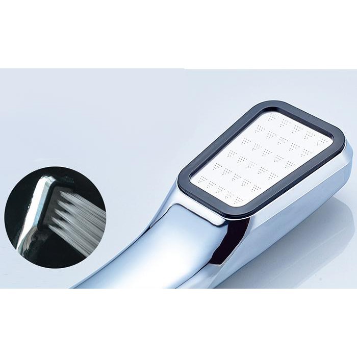 [Tổng Kho Sỉ] Bộ Tay Vòi Nước Hoa Sen Mặt Vuông - Chọn Thêm Dây Và Giá Treo Vòi