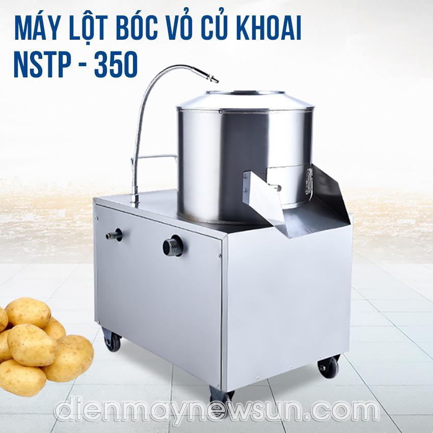 Máy lột, chà bóc vỏ củ khoai NSTP – 350 NEWSUN - Lột vỏ nhanh chóng, năng suất cao - Bảo hành 12 tháng