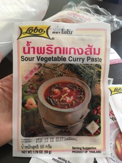 Gia Vi Lobo Lẩu Thái Chua Cay