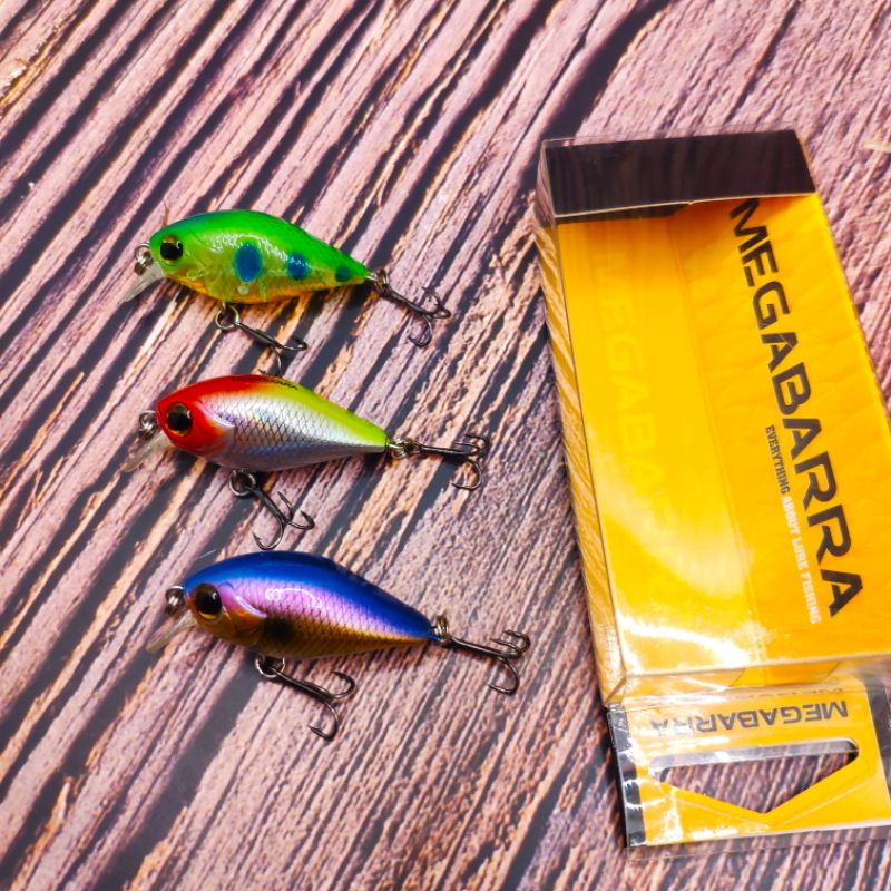 Mồi Câu Megabarra S-Bream X 4g 36mm Floating Crank