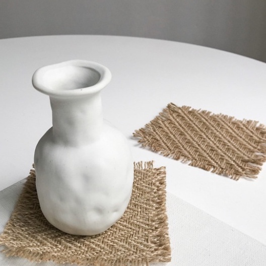 VẢI BỐ ĐAN NHỎ XINH, hình vuông nhỏ trang trí decor, phụ kiện chụp ảnh