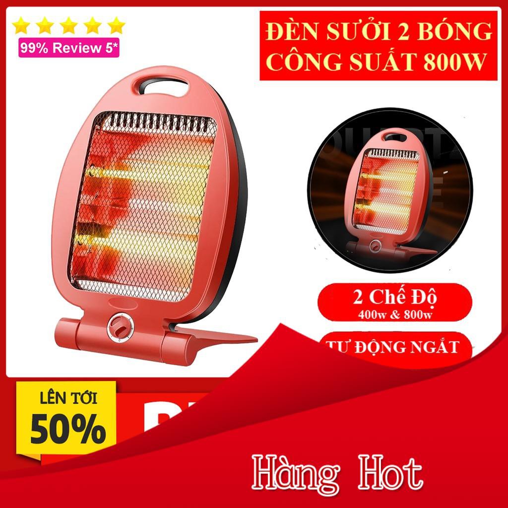 Quạt sưởi mini LION 800W Dáng đứng cao cấp - Thông minh - Ấm áp - An toàn - Xoay 360 độ 💥BẢO HÀNH 1