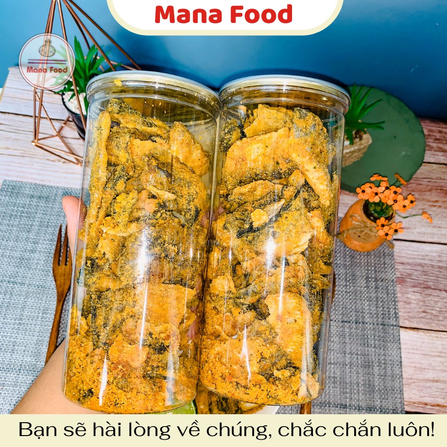 250G Da Cá Hồi Trứng Muối Mana Food | Hàng nhập khẩu | Không tanh, thơm béo - Chất lượng