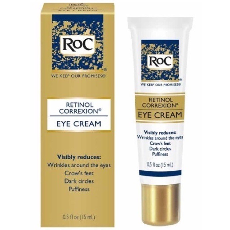 Kem mắt chống nhăn mờ thâm siêu đỉnh ROC Retinol Correxion eye cream
