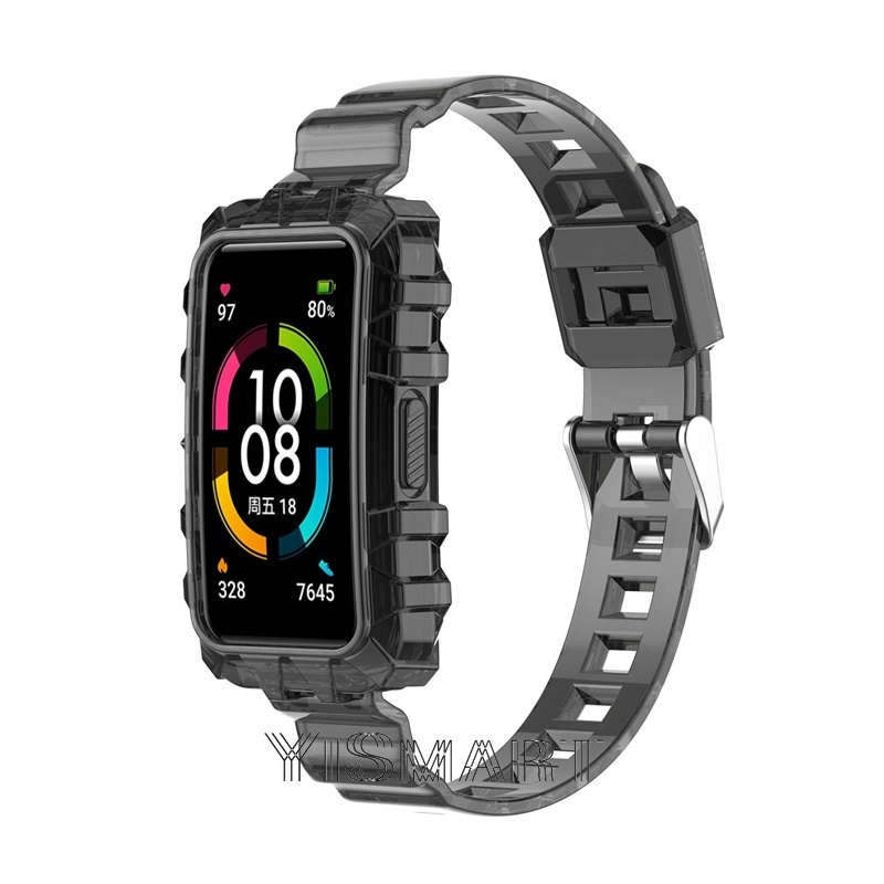 Dây Đeo Thay Thế Chất Liệu TPU Cao Cấp Cho Đồng Hồ Huawei Band 7/Band 6 Pro Honor Band 6