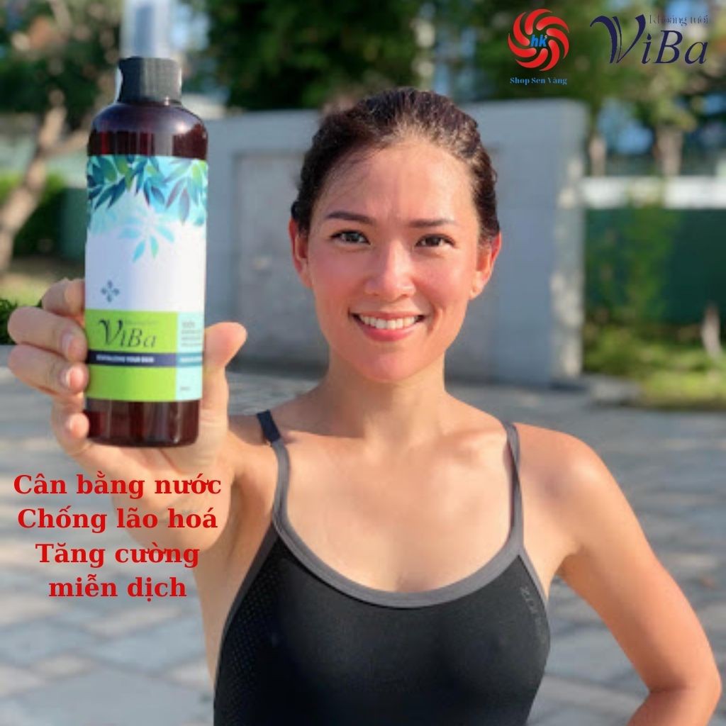 Xịt Khoáng Tươi ViBa 100ml cấp, dưỡng ẩm, kiềm da dầu, khoá trang điểm - shopsenvang | BigBuy360 - bigbuy360.vn