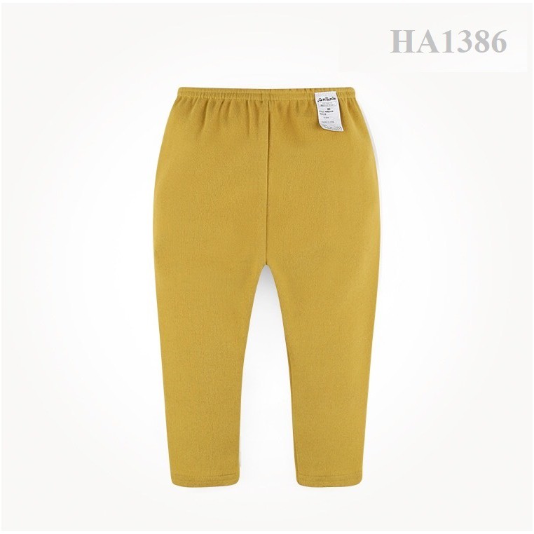 Quần legging trơn bé trai, bé gái Mi-lk Mi-le. HA1386 (2 màu)