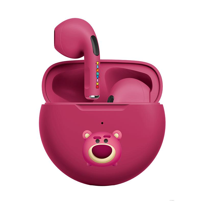 Tai Nghe Nhét Tai Bluetooth 5.0 Không Dây D10 Winnie The Pooh Dumbo Dễ Thương
