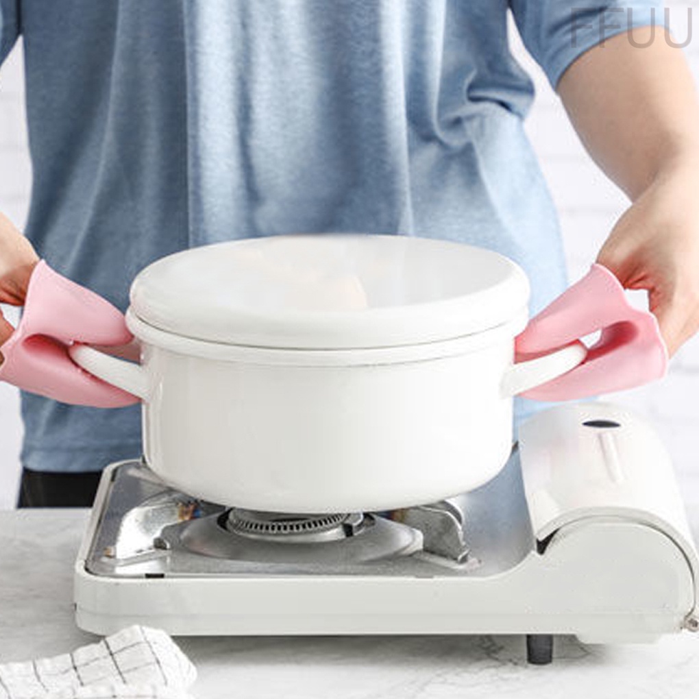 1 Găng Tay Silicone Cách Nhiệt Dùng Cho Lò Vi Sóng
