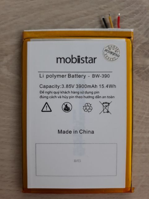 Pin CHÍNH HÃNG mobiistar E Selfie (BW-390)