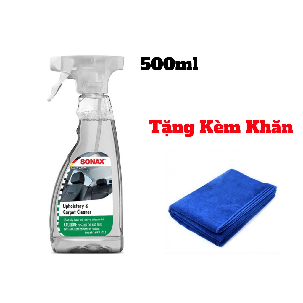 Chai Vê Sịnh Nội Thất Ô Tô Sonax Interior Cleaner - Sonax 321200 500ml