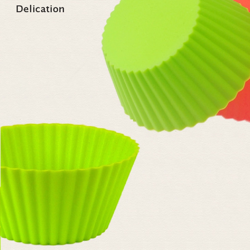 Set 4 Cốc Silicone Làm Bánh Muffin Tiện Dụng