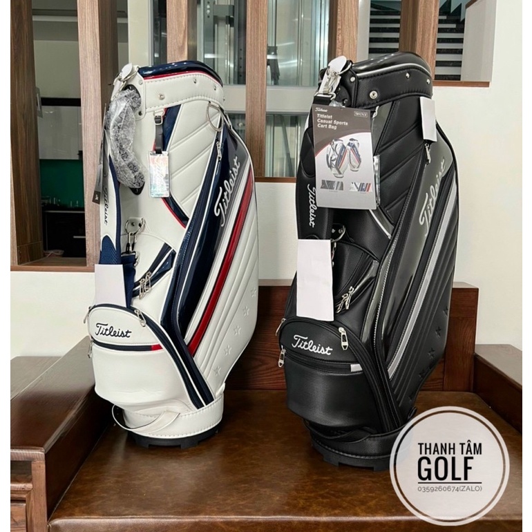 Túi gậy golf Titleist da Pu cao cấp, golf bag