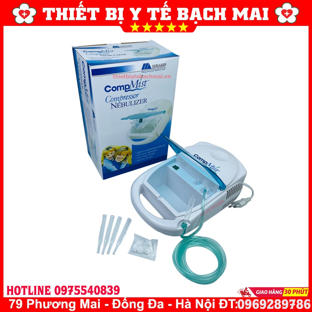 Máy Hút Mụn Phun Sương CompMist - Hút Mụn Cám, Mụn Đầu Đen