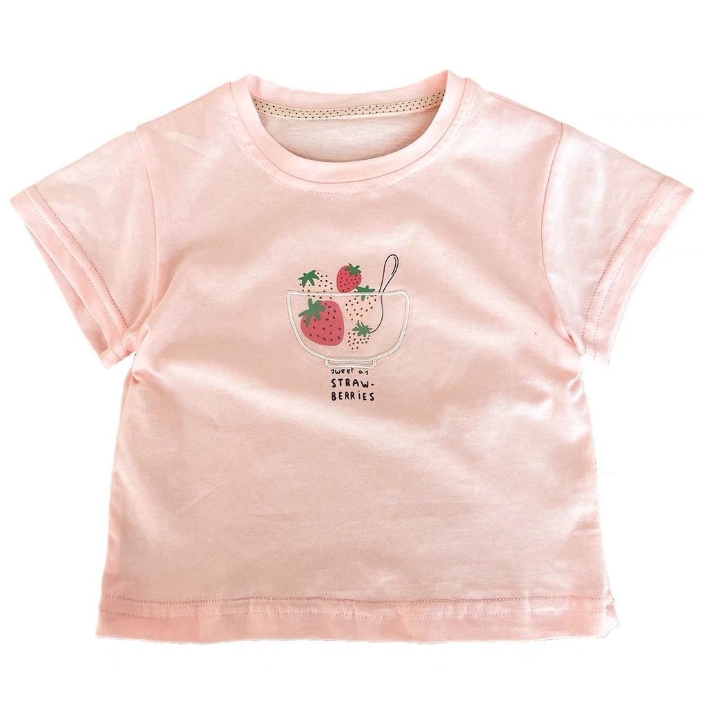 Áo Thun Tay Ngắn Dáng Rộng In Họa Tiết Đơn Giản Thời Trang Mùa Hè Hàn Quốc 2022 Mới